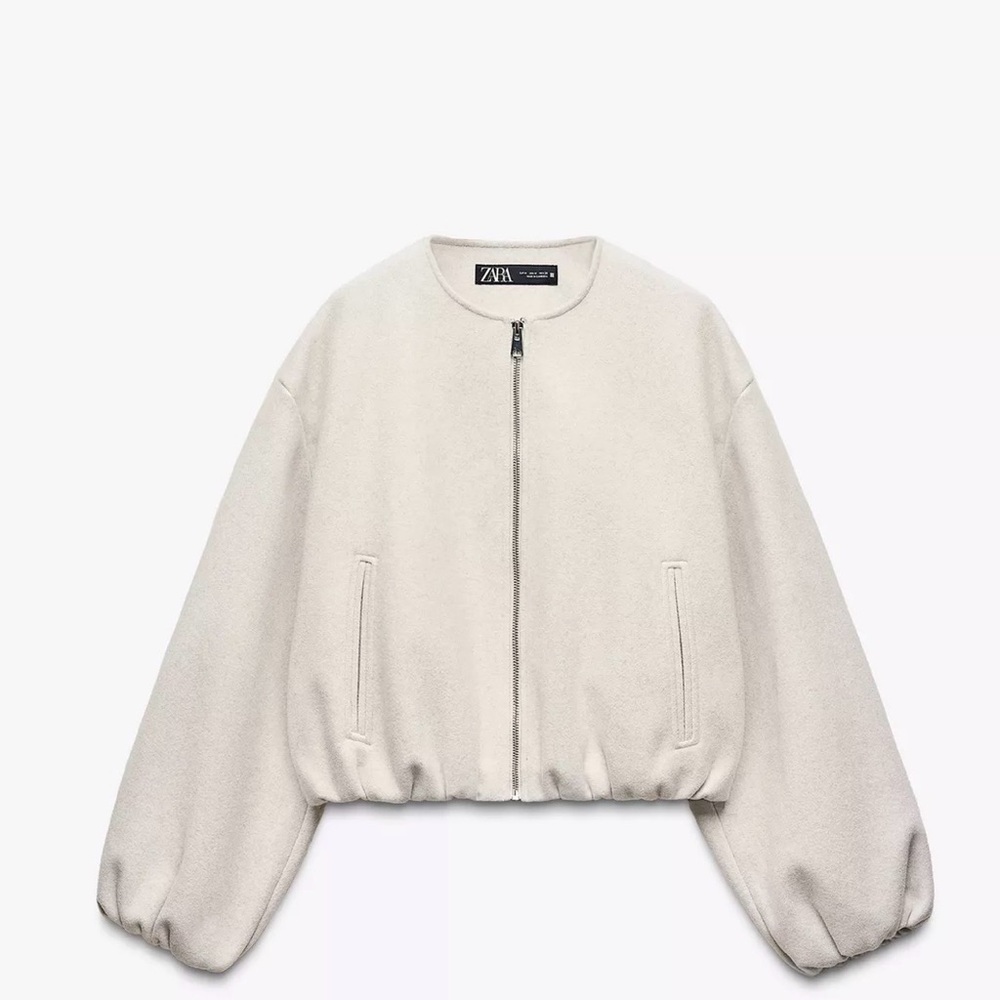 Zara Soft Bomber Jacket